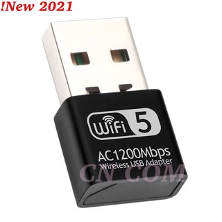 USB Wifi Adapter 1200Mbps Wi-Fi Adapter 5Ghz USB Ethernet PC Wi-Fi Lan Wifi dongle AC Wifi Receiver