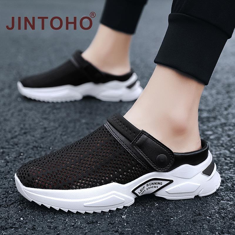 JINTOHO صندل ميول شبكي صيفي للجنسين 2025 — صورة 5