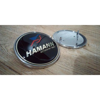 โลโก้ BMW ด้านหลัง Hamann มีสี 74mm {Kerry Express / COD}