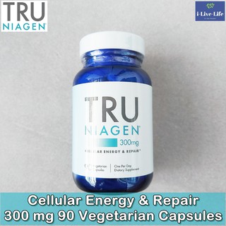 อาหารเสริมต้านความชรา Cellular Energy &amp; Repair 300 mg 90 Vegetarian Capsules - TRU NIAGEN #NAD Nicotinamide Riboside