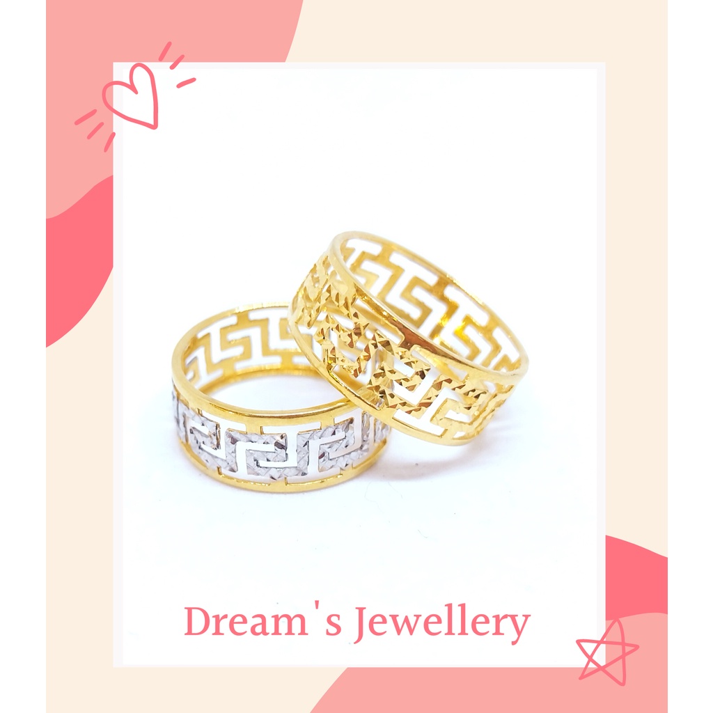 Dreams Jewellery 916 Gold Grace Ring / Cincin Grace Emas