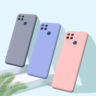 เคส Realme C55 C53 เคสป้องกัน กันกระแทก ซิลิโคนเหลว เลนส์กล้อง เคสโทรศัพท์ ป้องกันด้านหลัง เคสนิ่ม