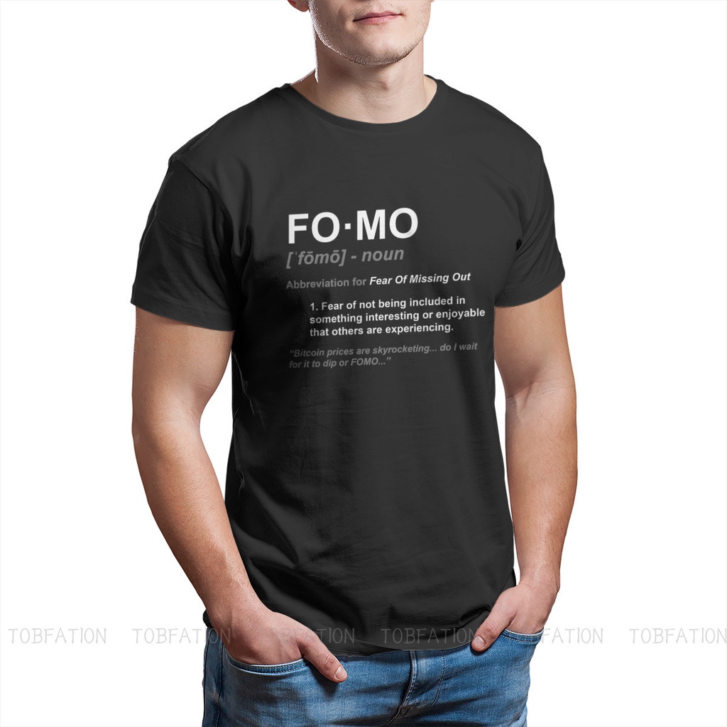 คอลูกเรือFomo ใหม่ล่าสุด เสื้อยืดคอกลม พิมพ์ลายกราฟฟิค Bitcoin Cryptocurrency Miners สําหรับผู้ชายS-