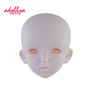 Adollya ตุ๊กตา BJD 1/3 หัวเพ้นท์มือ พร้อมตา ขนาด 60 ซม. สีนู้ด ของขวัญ สําหรับเด็กผู้หญิง