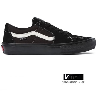 VANS SK8 LOW SKATE BLACK MARSHMALLOW SNEAKERS สินค้ามีประกันแท้