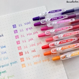 PILOT Juice ปากกาเจล ขนาด 0.38 0.5 0.7 และ 1.0 mm ของแท้นำเข้าจากญี่ปุ่น