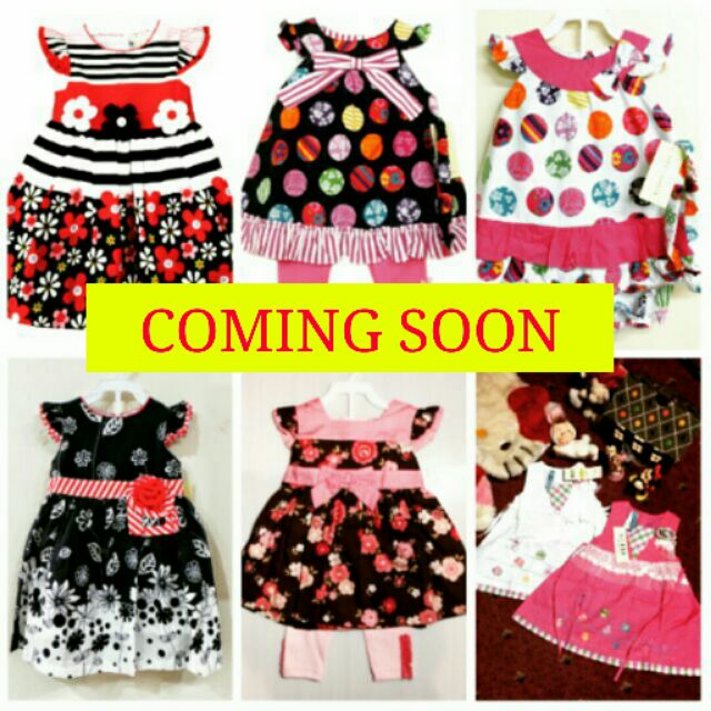 เสื้อผ้าเด็ก หญิง ชาย  ราคาไม่แพง coming soon!!