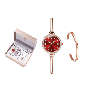 โปรโมชั่น : PLAYBOY นาฬิกาแฟชั่นสตรีของแท้ กันน้ำ สายบาง นาฬิกาสายเหล็ก ทนต่อการขีดข่วน