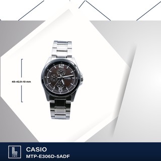 นาฬิกาข้อมือ casio รุ่น MTP-E306D-5ADF