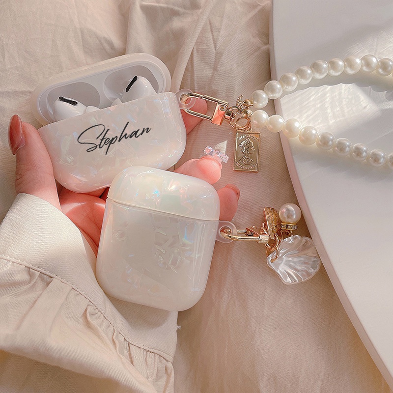 ที่กำหนดเองชื่อรูปแบบเปลือก airpods 4 ฝาครอบป้องกัน Apple ชุดหูฟังไร้สายบลูทูธ airpods 3 เคสป้องกันการล่มสลายของขวัญที่กำหนดเอง airpods Pro 2 กรณี