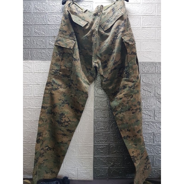 กางเกงทหาร usa TRU-SPECลายพรางดิจิตอล LARGE LONGเอว36"-40"
