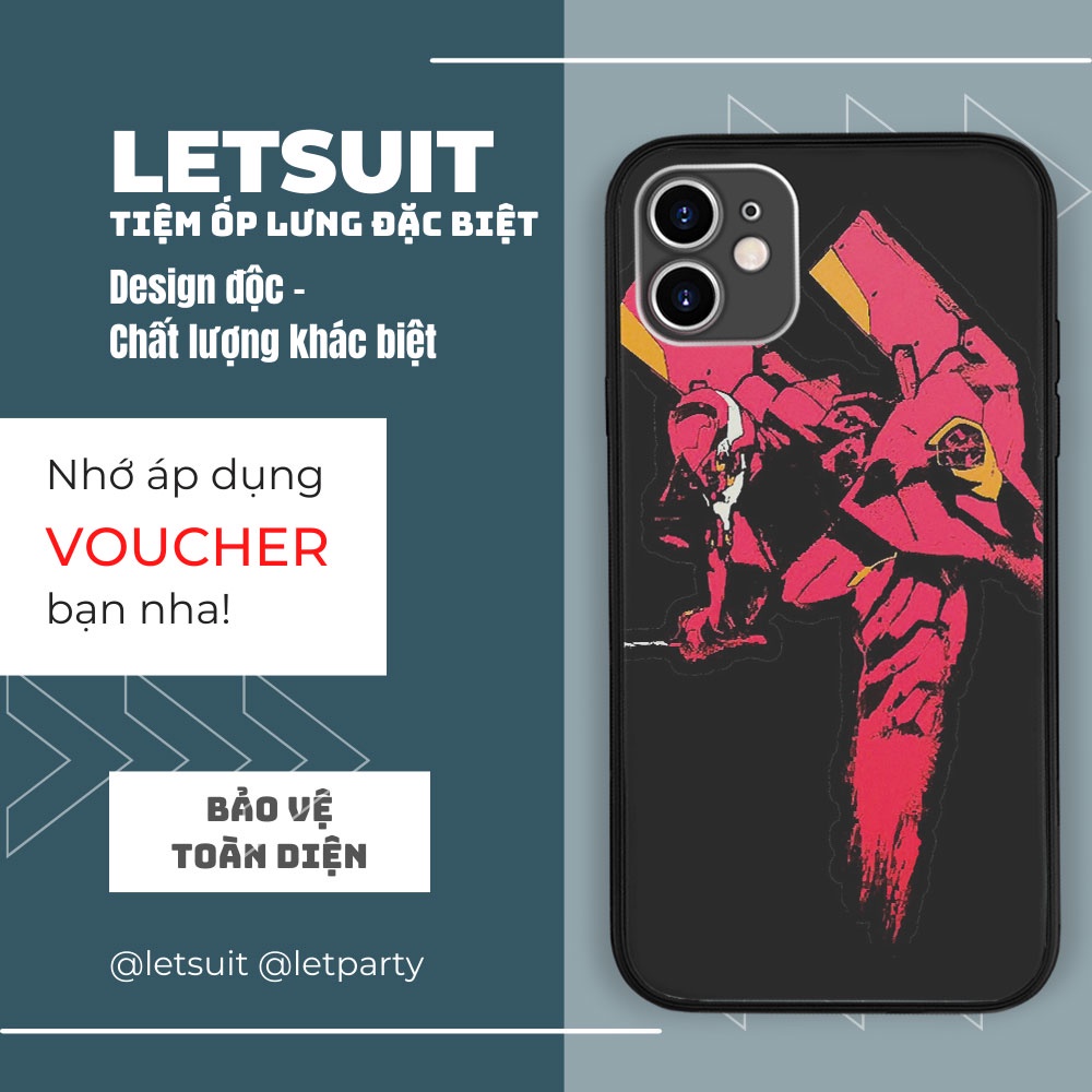 EVANGELION EVA02 IPHONE LETSUIT เคสซิลิโคนสําหรับ iphone 6 - iphone 14-LAK0025879