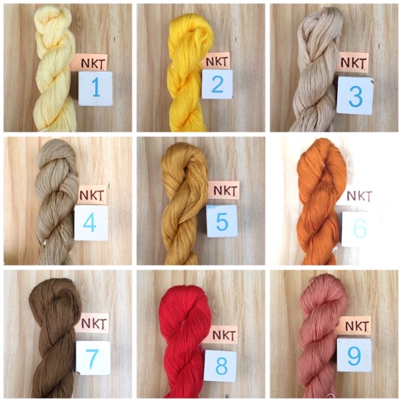 🌈 ด้ายมีมห้เลือก 4️⃣7️⃣สี ไหมประดิษฐ์สีล้วน💢ไหมปักผ้า💢ไหมทำพู่ รับสีไหนแจ้งได้มรแขทคะ