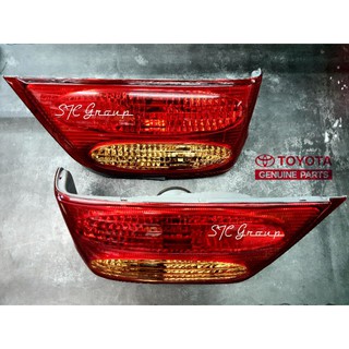 เสื้อไฟท้าย สีชา Toyota Soluna AL50 *** หยดน้ำ *** ( Toyota แท้ศูนย์ 100% ) 0A040