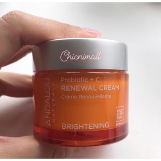 ❗️พร้อมส่ง❗️ ANDALOU BRIGHTENING PROBIOTIC + C RENEWAL CREAM 50 ML