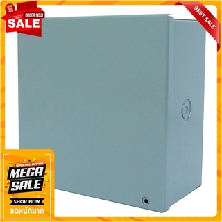 กล่องพักสาย BT 8"x8"x4 นิ้ว สีเทา กล่องพักสายไฟ JUNCTION BOX BT 8"X8"X4” GRAY