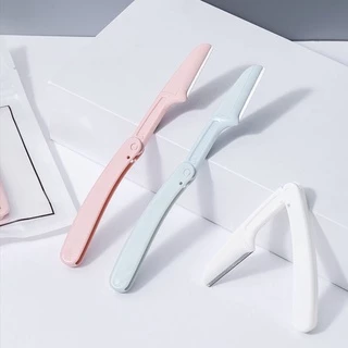 เซ็ทมีดโกนกันคิ้ว 3 ชิ้น 3 สีพร้อมกล่องเก็บ