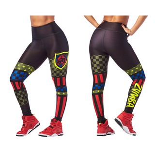 Zumba 2020 High Waisted Ankle Leggings(กางเกงเลคกิ้งออกกำลังกายซุมบ้าและโยคะ)