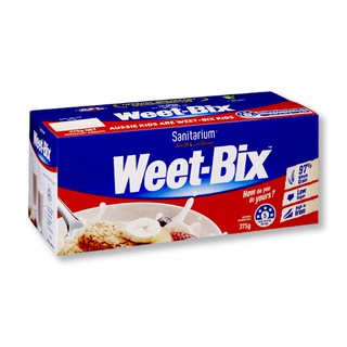 🔥แนะนำ!! แซนนิทาเรียม ซีเรียลบาร์ วีทบิกซ์ ออริจินัล 375 กรัม Sanitarium Cereal Bar Weet Bix Original 375 g