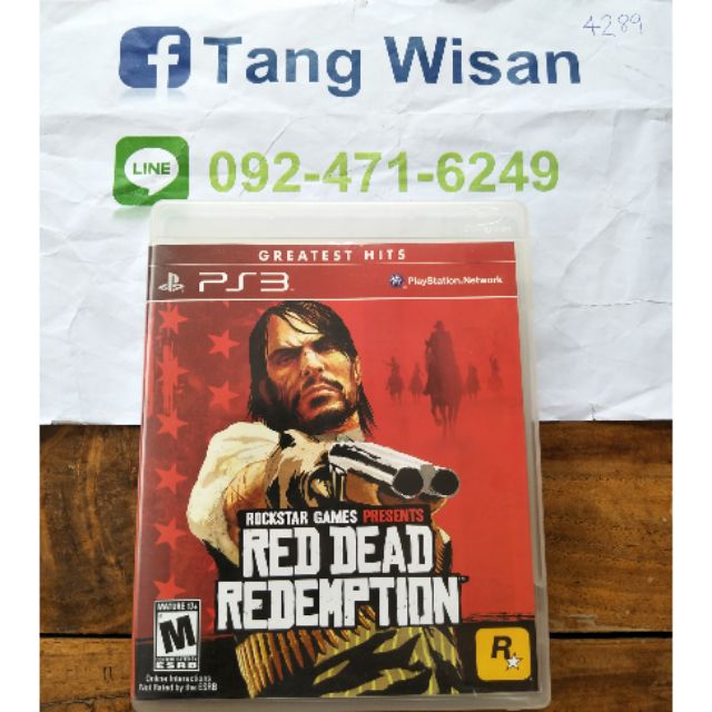 แผ่นแท้ PS3 Red Dead