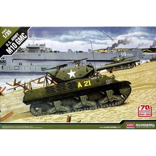 โมเดลรถถัง ยุทธยานยนต์ Academy Model 1/35 AC13288 US ARMY M10 GMG ANNIVERSAR1944-2014