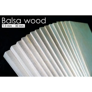 ไม้บัลซา Balsa wood ชนิดแผ่น ไม้บัลซ่า (ส่งจากประเทศไทย)