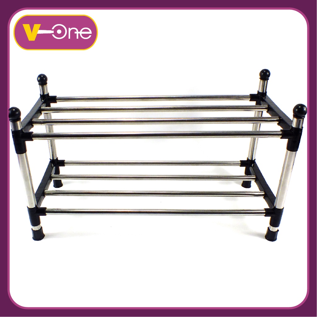 ชั้นวางรองเท้า EASY V-one 2 ชั้น #8