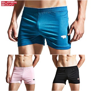 กางเกงบ๊อกเซอร์ Boxer  Super Sports  รุ่น ผ้ายืด Cotton (บรรจุ 1 ตัว/แพ็ค) ราคาพิเศษ