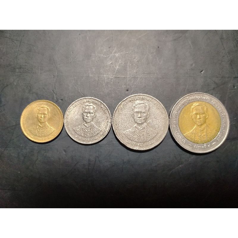 เหรียญ50ส.ต./1/5/10บาท/กาญจนาภิเษก2539