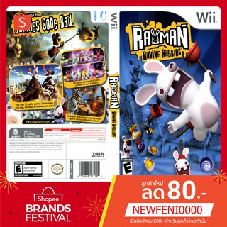 WIIGAME : Rayman Raving Rabbids