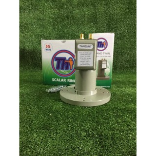 Thaisat LNB C-Band 2จุด รุ่น TH-C2 (5G Fillter) ป้องกันสัญญาณ5Gรบกวน