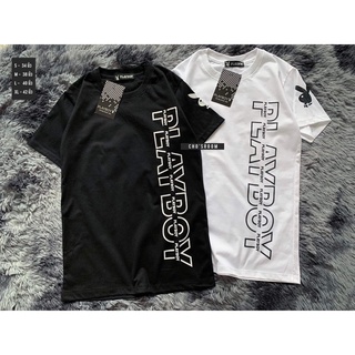 พร้อมส่ง 🐰 เสื้อยืดเพย์บอย playboy งานสกรีนข้าง แบบใหม่ล่าสุด