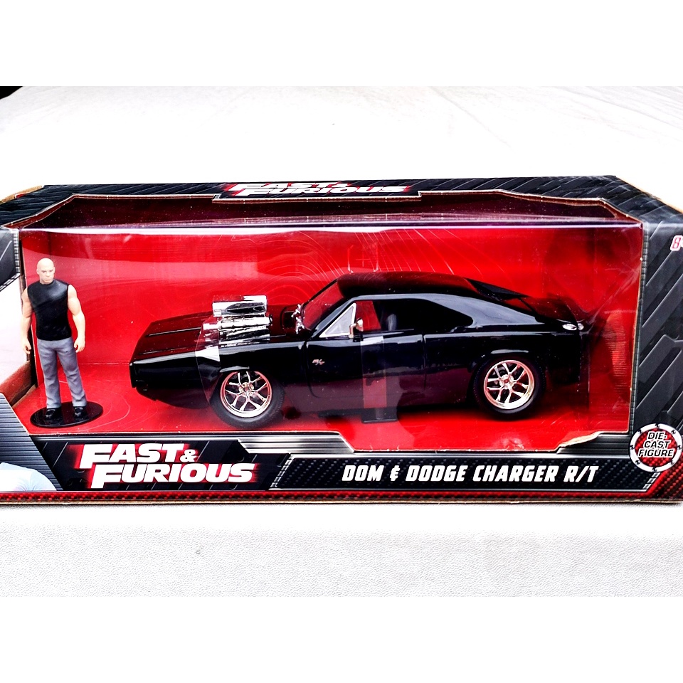 โมเดลรถFastandfurious Dodge Charger R/T Jada 1:24 Dom'S Figure โมเดลรถฟาส  มีฟิกเกอร์ ดอม 1/24 ราคา Ok โมเดลรถของขวัญ | Shopee Thailand