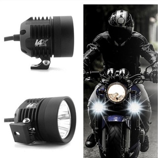 ไฟสปอร์ตไลท์ มอเตอร์ไซค์ หลอด 1 ชิ้น Strobe Moto led โคมไฟ led L4X รถมอเตอร์ไซด์หลอดไฟสปอตไลท์อุปกรณ์เสริม 12v 40w