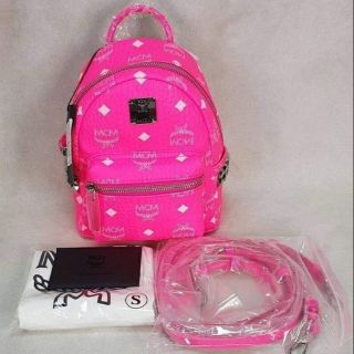 New mcm mini X neon pink