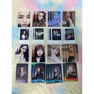 [พร้อมส่ง] การ์ดอัลบั้ม aespa 2nd mini album Girls (KWANGYA Ver./REAL WORLD Ver.) Karina Giselle Winter Ningning