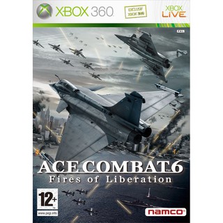 แผ่น XBOX 360 : Ace Combat 6 Fires of Liberation ใช้กับเครื่องที่แปลงระบบ JTAG/RGH