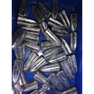 ตะกั่วมะเฟือง ตะกั่วตกปลา น้ำหนักเม็ดละ 30 กรัม 40กรัมและ 50 กรัม