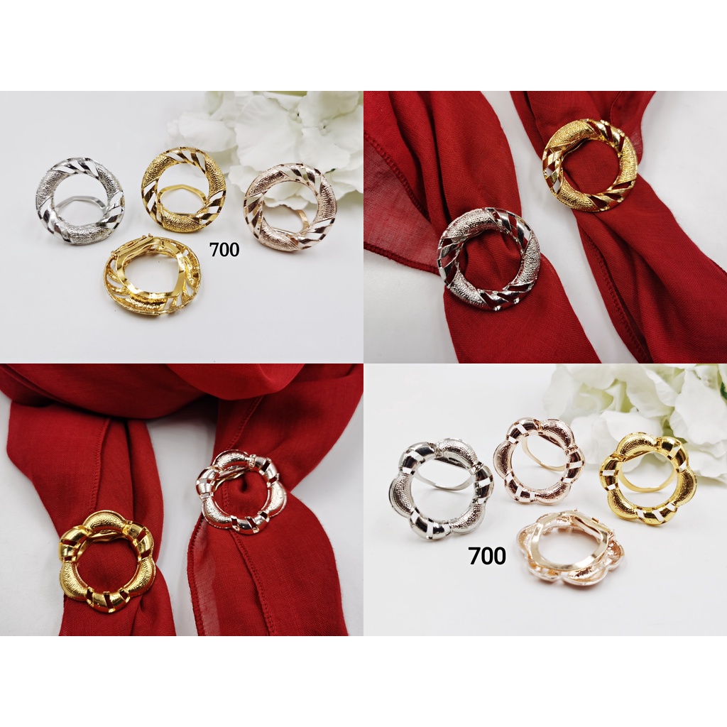 (KB2673) KOREA BROOCH DOOH CLIP HOOD