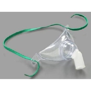 หน้ากากออกซิเจน แบบครอบคอ ชุดเจาะคอ ชุดครอบคอ Oxygen Trachea Mask