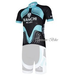 เสื้อจักรยาน  Bianchi Black-Blue