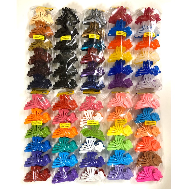 กิ๊บหนีบผม ลายผีเสื้อ No.26 (6 ชิ้น / แพค) Hair Claw Hair Clip – โปรปัง