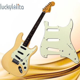 [Luc-Cod] Sss 11 Holes Strat Electric Pickguard แฟชั่นสําหรับกีตาร์ไฟฟ้า 3ชั้น (ทุกสี)