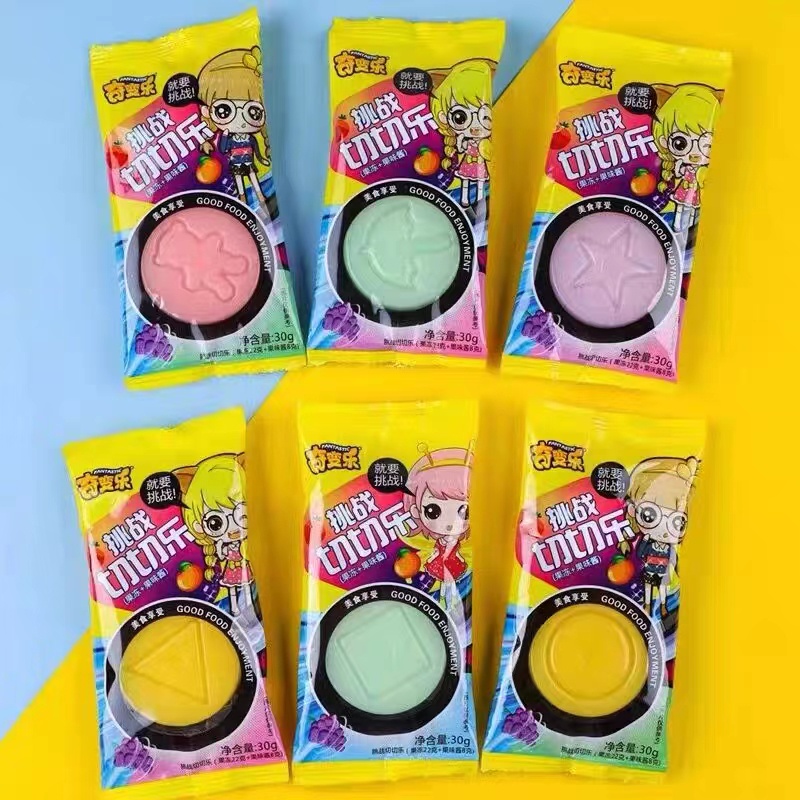 เยลลี่ พุดดิ้ง Sqiud Game เยลลี่ไข่ดาว 30g jelly ลูกอม ขนมฮิตๆ 💥ถูกที่สุด คละแบบ