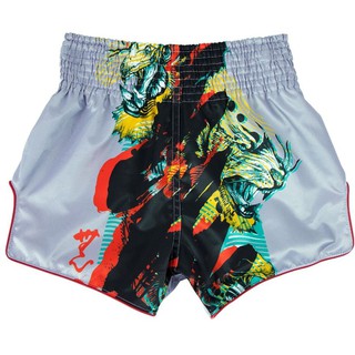 กางเกงมวย "BS1909" Muay Thai Shorts - Gray