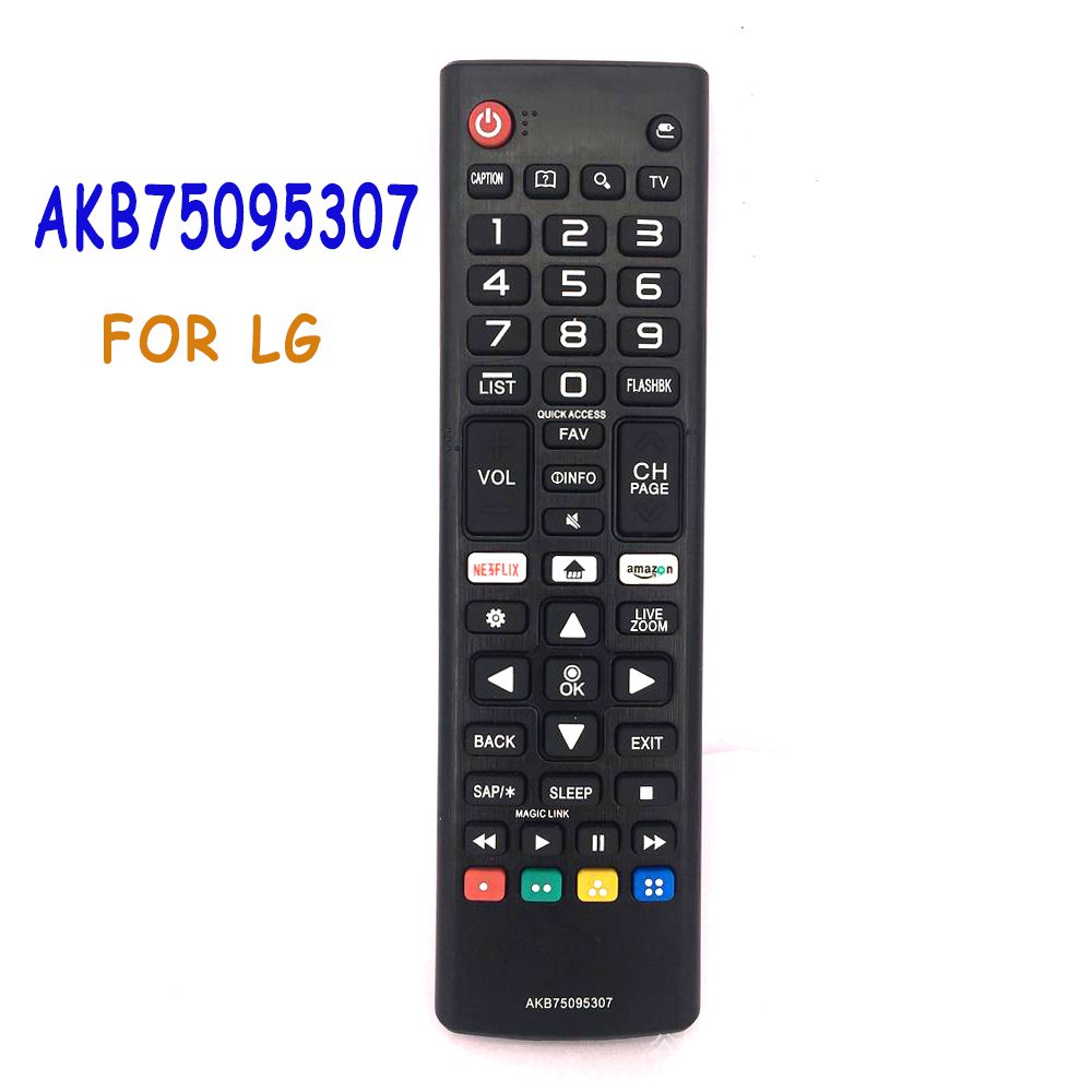ใหม่ อะไหล่เปลี่ยน AKB 2 ชิ้น/ล็อต75095307 รีโมตคอนโทรล สําหรับ LG 3D LED LCD Smart TV 32LJ550B 55LJ5500 AKB75095303 Netflix