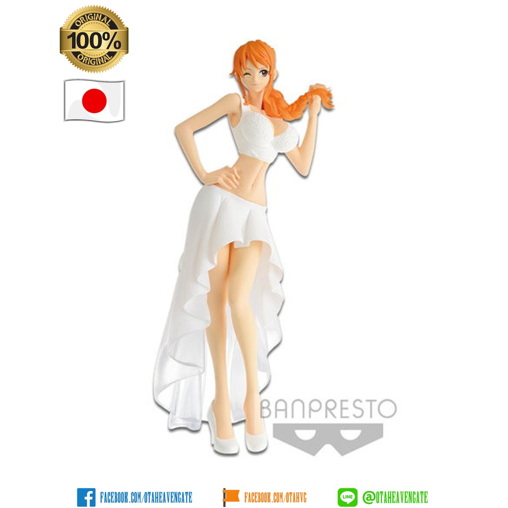 ฟิกเกอร์ One Piece (วันพีช) Nami Lady Edge Wedding ของแท้ Japan