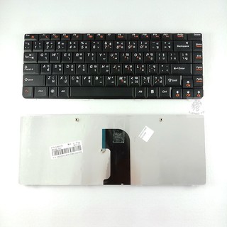 LENOVO คีย์บอร์ดโน๊ตบุ๊ค KEYBOARD G460 สีดำ