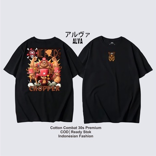 เสื้อยืดสีขาวเสื้อยืด พิมพ์ลายอนิเมะ TONY TONY CHOPPER ONE PIECE 009 ALVACOTH พรีเมี่ยม สไตล์ญี่ปุ่นS-4XL