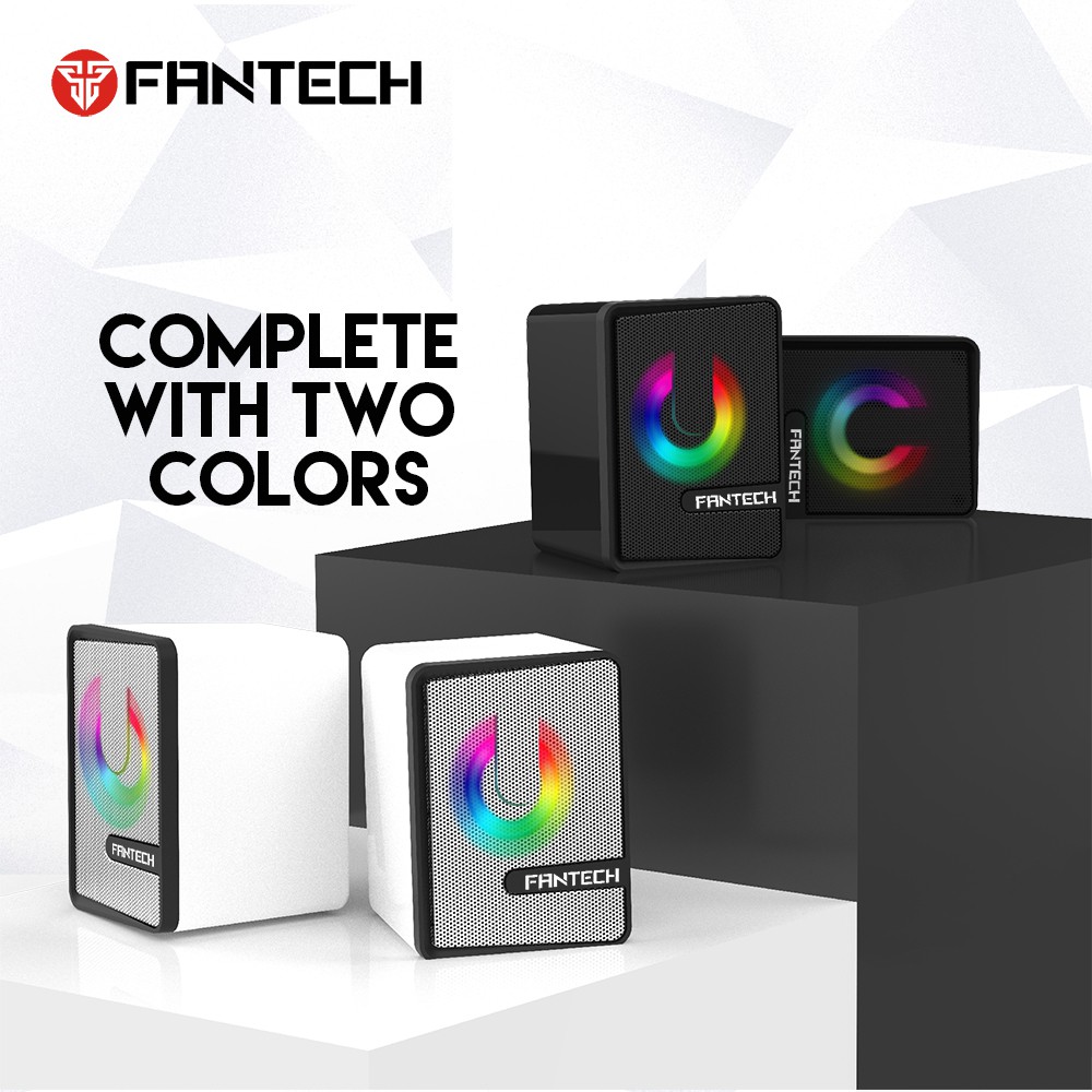 ลำโพงเกมมิ่ง RGB FANTECH ลำโพงคอม GS203 Gaming speaker (Space Edition) ประกันศูนย์ 2ปี
